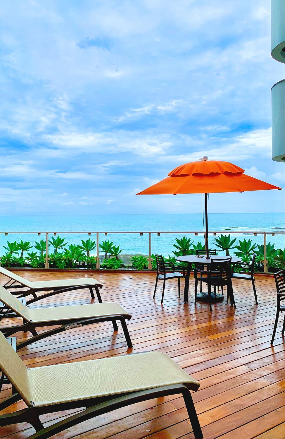 Hotel Atlantico Guarapari Bagian luar foto