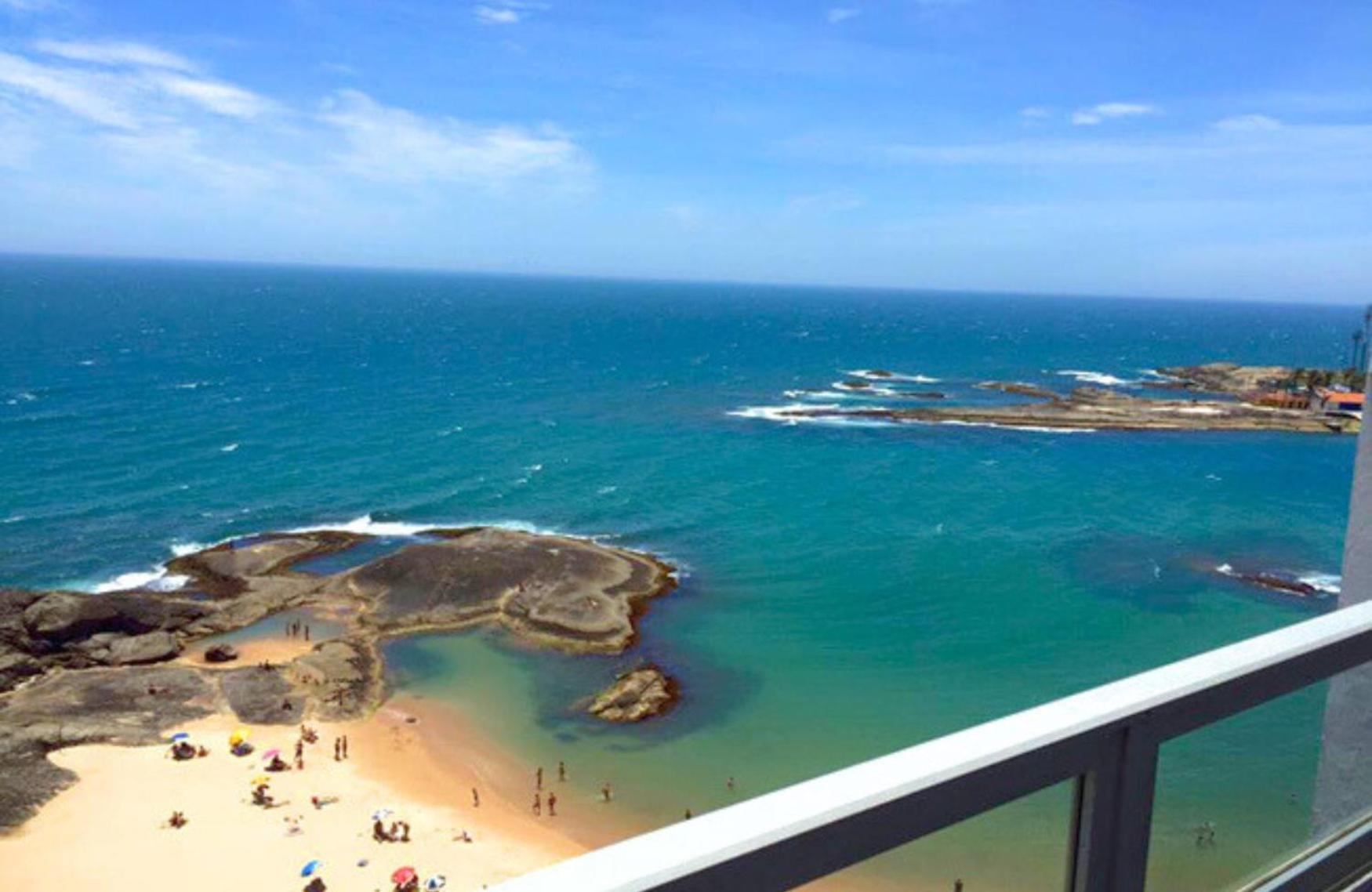 Hotel Atlantico Guarapari Bagian luar foto