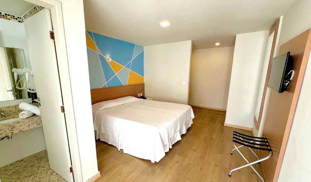 Hotel Atlantico Guarapari Bagian luar foto